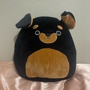 Squishmallow Mateo the Rottweiler 14in NWT